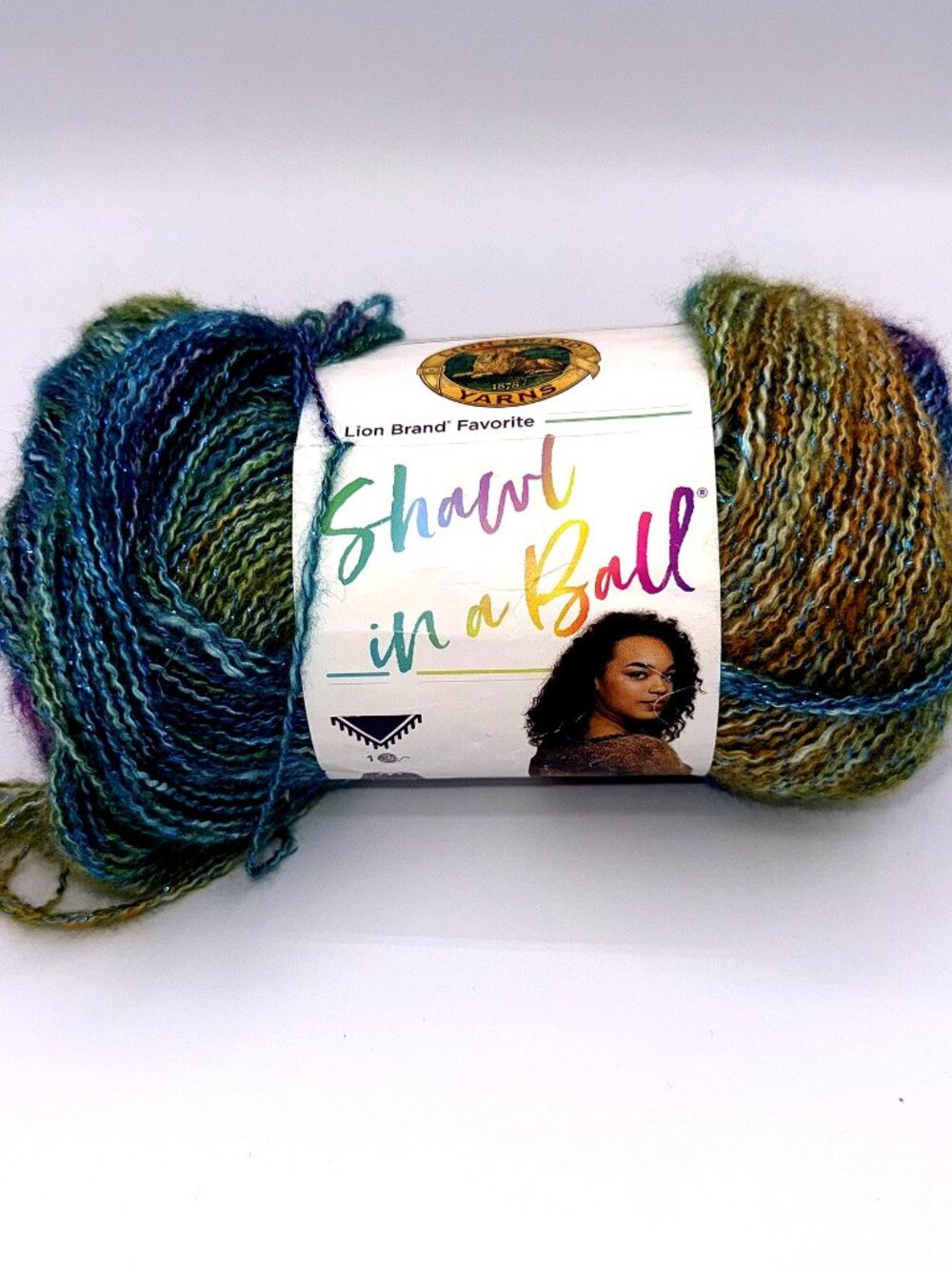 Lion Brand Shawl in a Ball Yarn – Gradient Color Crochet & Knit Yarn